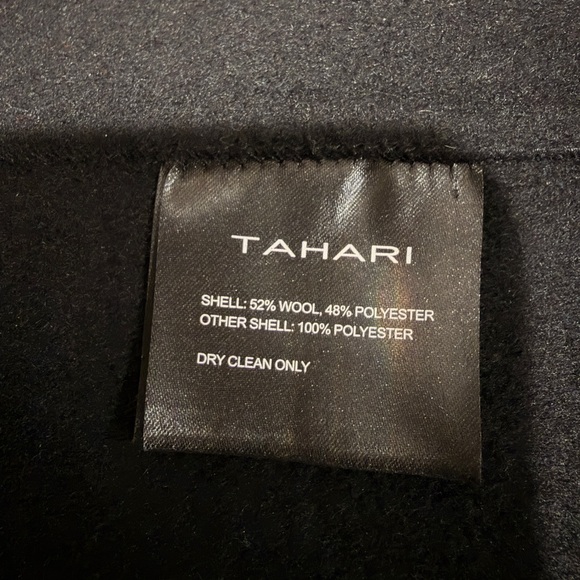 TAHARI Black Coat in XS - Picture 14 of 14